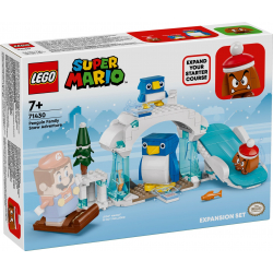 Klocki LEGO 71430 Śniegowa przygoda penguinów - zestaw uzupełniający SUPER MARIO